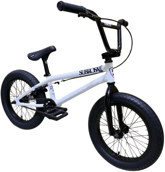 BMX Rad Kinder Subrosa Altus 16" (16.5" - White Gloss)