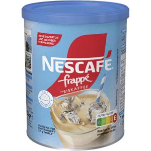 Nescafe Eiskaffee Frappe, Getränkepulver mit Instantkaffee, in der Dose, ergibt ca. 20 Gläser, 275 g