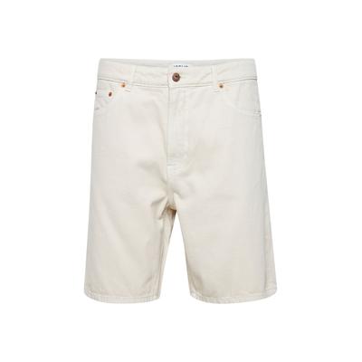 Jeansshorts SOLID "Jeansshorts SDFidel", Herren, Gr. XXL, N-Gr, beige (oatmeal), Obermaterial: 100% Baumwolle CO., Jeans Jeansshorts