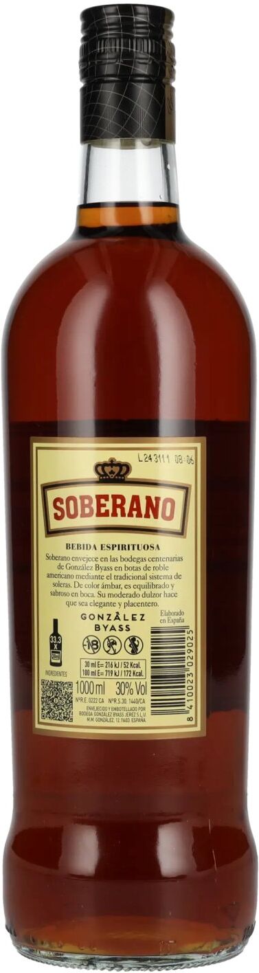 Soberano Solera 30% Vol. 1l
