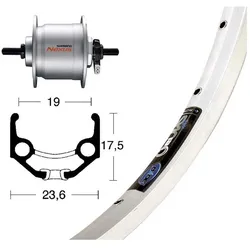 Ryde, Laufräder, (Vorderrad, 28")