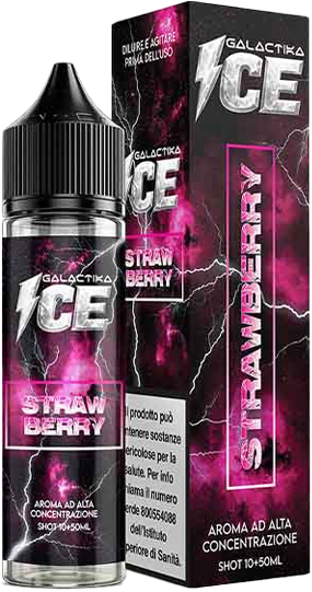 Galactika Strawberry Ice Liquido Shot 10ml Fragola Ghiaccio