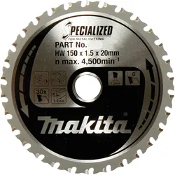 Makita Sägeblatt f. Alu 150x20x52Z - B-47064
