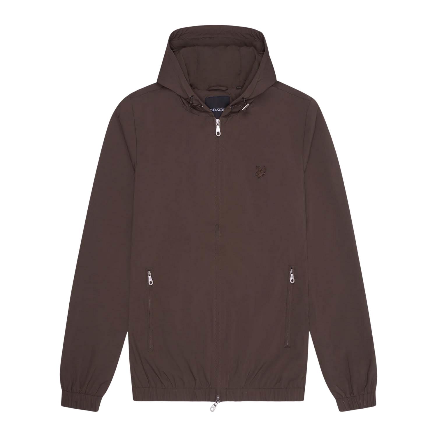 Lyle & Scott - Bomberjacke für Herren, mit Kapuze (Grün)