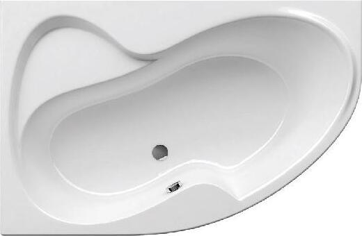 Ravak Rosa II - Asymmetrische Badewanne 150 L, 1500x1050 mm, links, weiß CK21000000