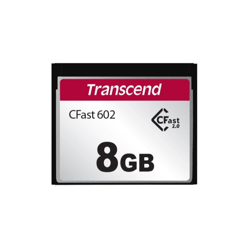 Transcend 8GB CFAST CARD SATA3 MLC WD-15 (8 GB, CFast, CFast 2.0) (TS8GCFX602)