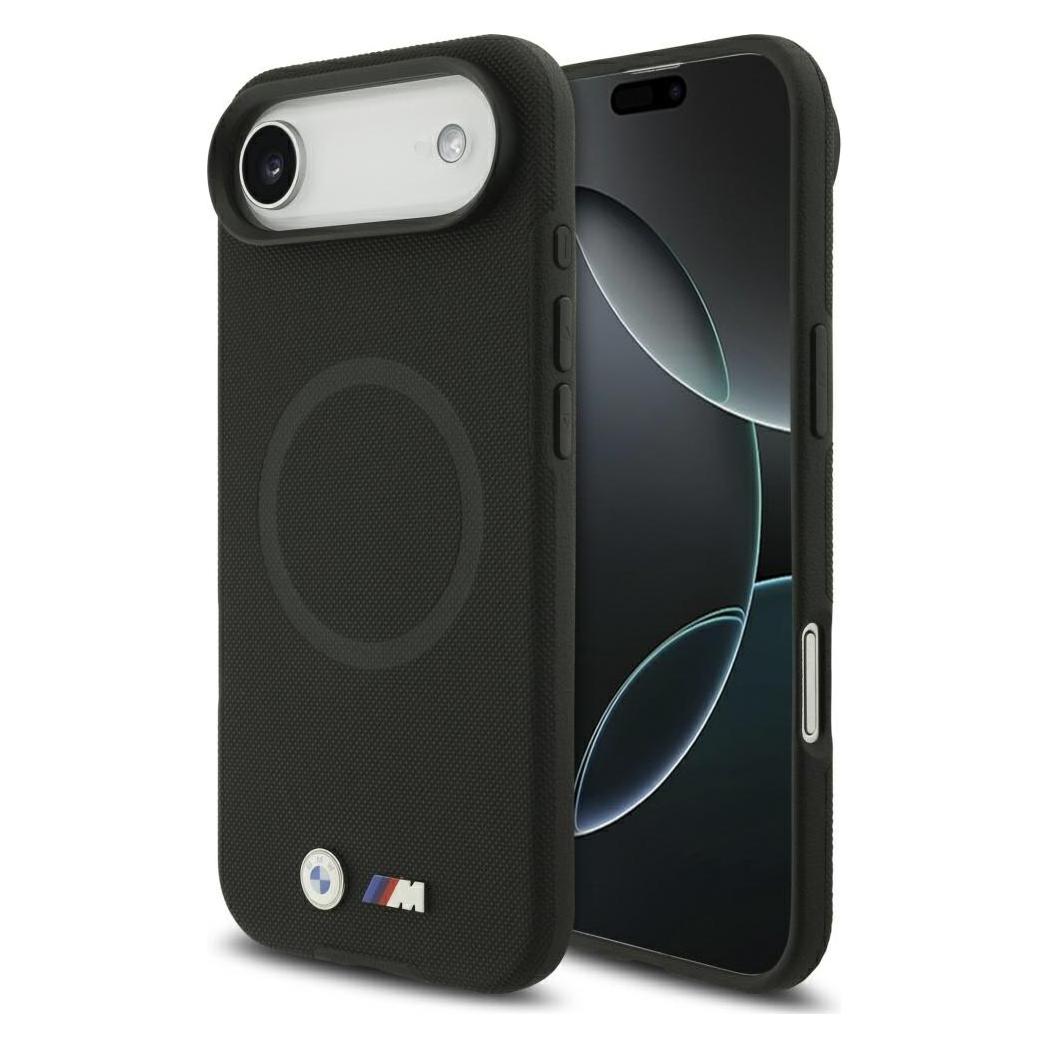 BMW M FW Metal Logo MagSafe Case for iPhone Air Black (Apple iPhone Air) (BMHMP17M25PFWSMK)