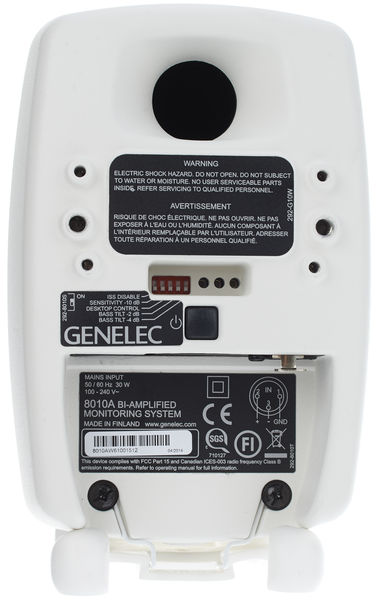 Genelec 8010 AW bianco