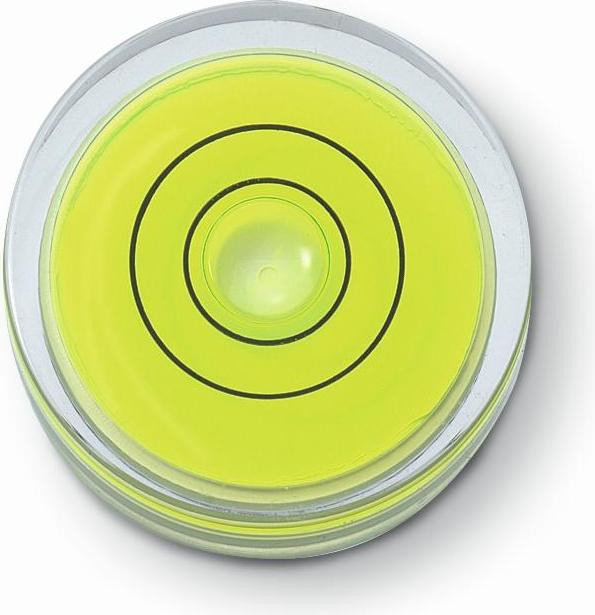 BMI Libelle voor waterpas, Plexiglas, 40 x 10 mm