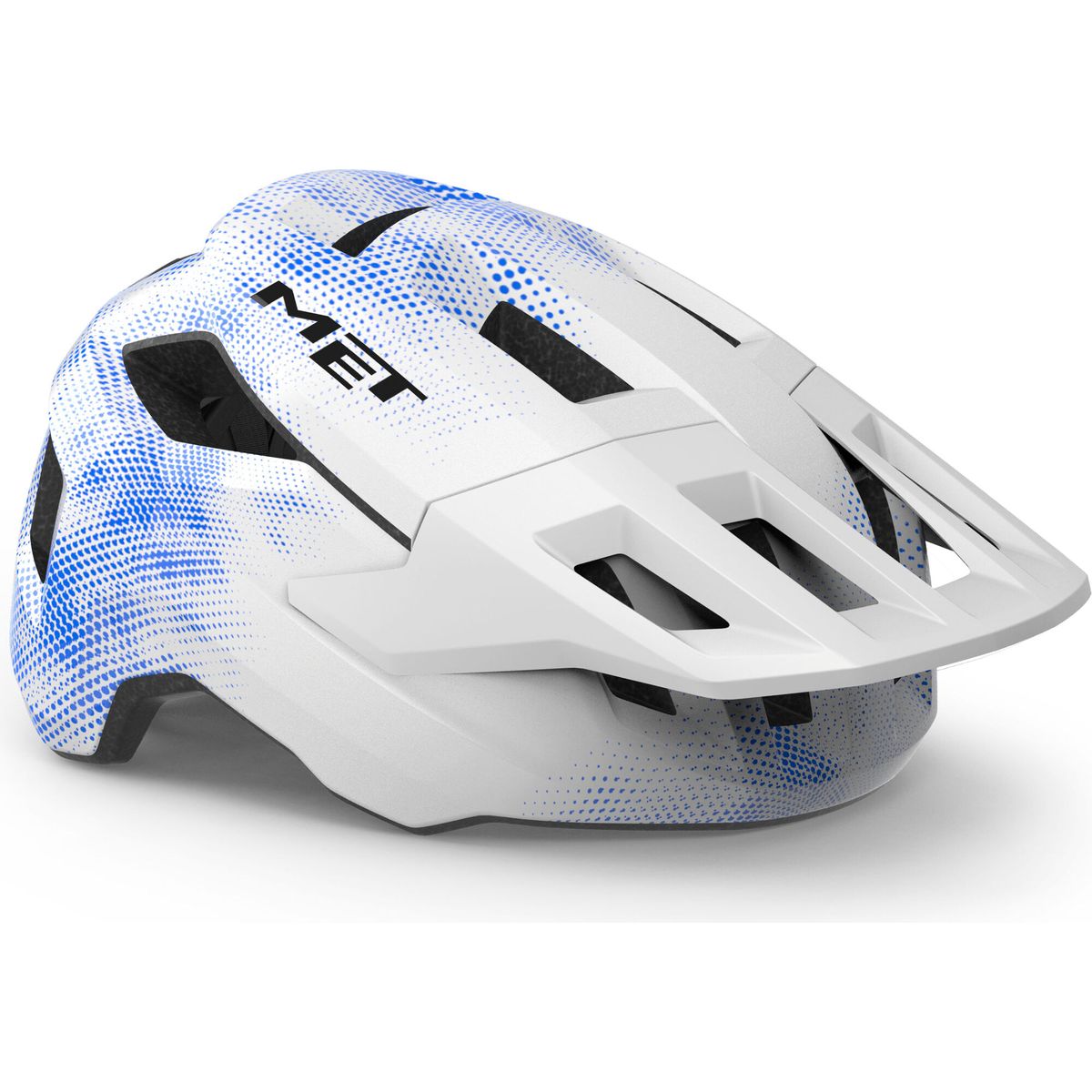MET Shelter Youth white blue | matte (WH1) UN 3HM163CE00-WH1-UN