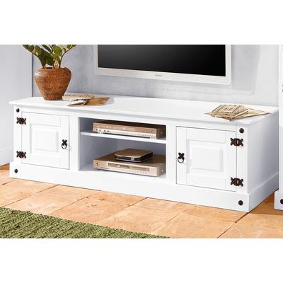 Lowboard OTTO HOME "Mexico", weiß, B:160cm H:45cm T:45cm, Sideboards, Lowboard, Kommode, Breite 160 cm