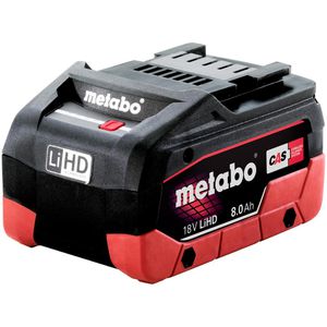 Metabo Werkzeugakku LIHD 625369000, 18V / 8,0Ah, Schiebeakku