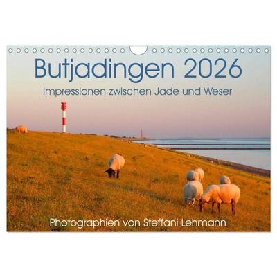 Butjadingen 2026. Impressionen zwischen Jade und Weser (Wandkalender 2026 DIN A4 quer), CALVENDO Monatskalender
