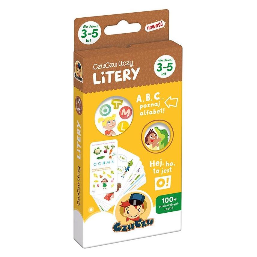 Czuczu uczy Litery 3-5 lat (Polnisch, 3 - 5 Jahre) (2381)