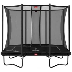 BERG Trampolin Ultim Favorit Regular 280 Black inkl. Sicherheitsnetz Comfort