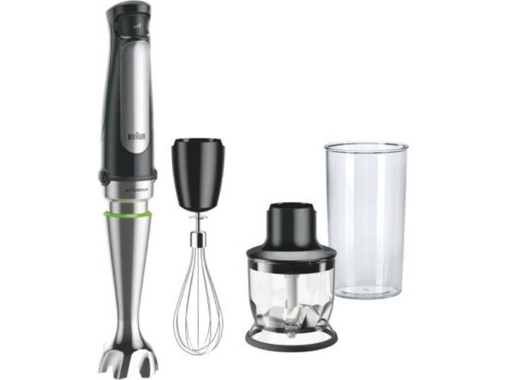 Braun - Mixeur Mq7026x Multiquick 7 Gris Et Noir 2 Accessoires