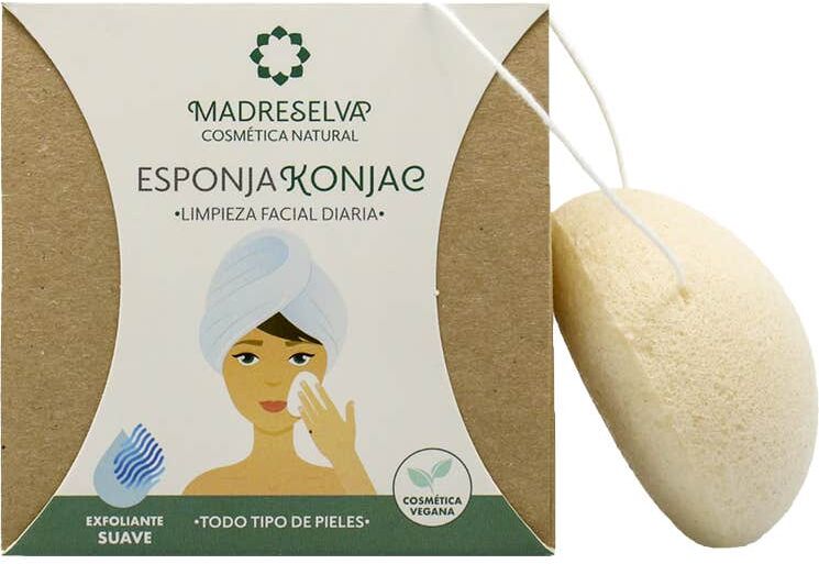 Madreselva Esponja Konjac Natural 1 ud