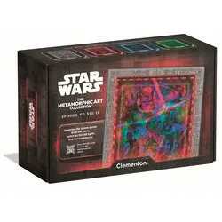 Clementoni Star Wars Metamorphic Art Collection Episoden VII–IX, 520 Teile mit LED-Rahmen