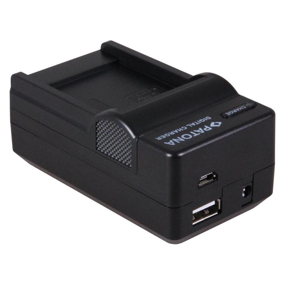 Patona 4in1 Ladegerät f. Samsung SLB-07A TL100 TL210 TL220 PL150 (Kamera Akku Ladegerät) (34480433)