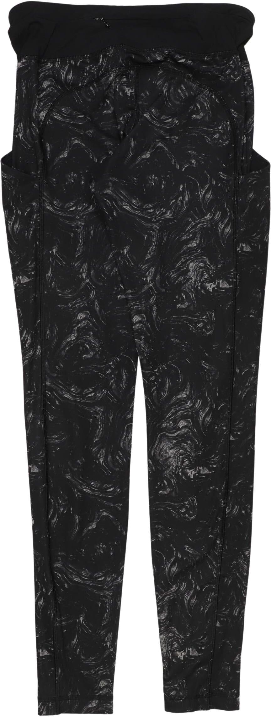 Lululemon Damen Stoffhose, Schwarz, Gr. W27, kein / Etikett - Second Hand