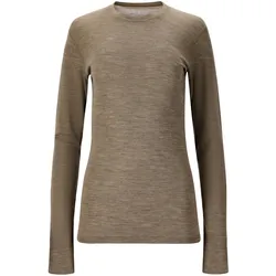 Whistler Cerro Merinowolle Baselayer langarm Skiunterhemd Damen 3040 - fallen rock 40