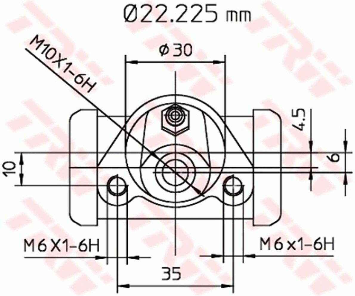 Radbremszylinder TRW BWB111
