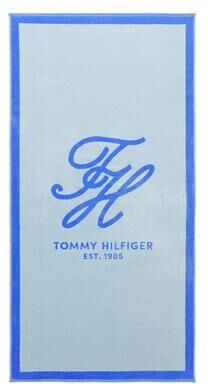 Tommy Hilfiger Printed Cotton Beach Towel - 36 x 68