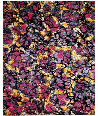 SAFAVIEH Fiesta Shag Latasha Abstract Rug