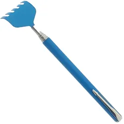 Rückenkratzer 14cm, ausziehbar auf ca. 36cm blau