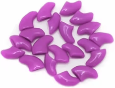 Inspire Curations SoftPaws Silicone Cat Nail Caps Set (20 Piece) purple s
