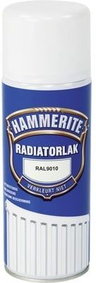 Hammerite Radiatorlak Spuitbus - RAL 9010
