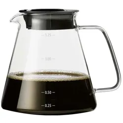 Melitta Glaskanne für die One-Kaffeemaschine, Zubehör Kaffeemaschinen, Transparent