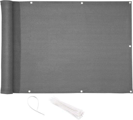 Benza Ibenzoa privacybescherming voor balkon en terras - Aluminium en versterkt textiel - Waterafstotend en UV-bestendig