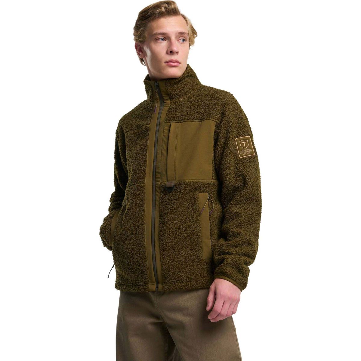 Tenson Camper Pile Men dark olive (681) L 465018463-681-6