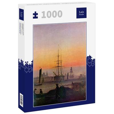 Lais Puzzle Caspar David Friedrich - Schiffe im Hafen von Greifswald 1000 Teile