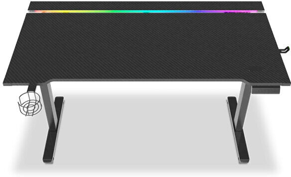 MESA GAMING ALPHA GAMER ZORYA RGB PRETO