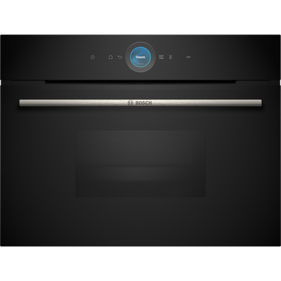 BOSCH Dampfbackofen "CDG714XB1", schwarz, B:59,4cm H:45,5cm T:54,8cm, Backöfen, Gesundes Dampfgaren & die Automatik für perfektes Timing