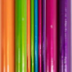Clairefontaine 30x Geschenkfolie/Blumenfolie 35μ, transparent und farbig bedruckt, Display mit 30 Rollen 2x0,7m - Sortierung 95591C