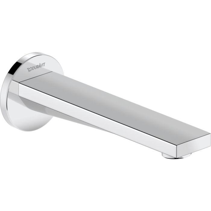 Duravit Tulum Wanneneinlauf TU5240010010 DN 15, Ausladung 171mm, chrom