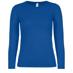 B&C, Damen, Sportshirt, E150 (3XL), Blau