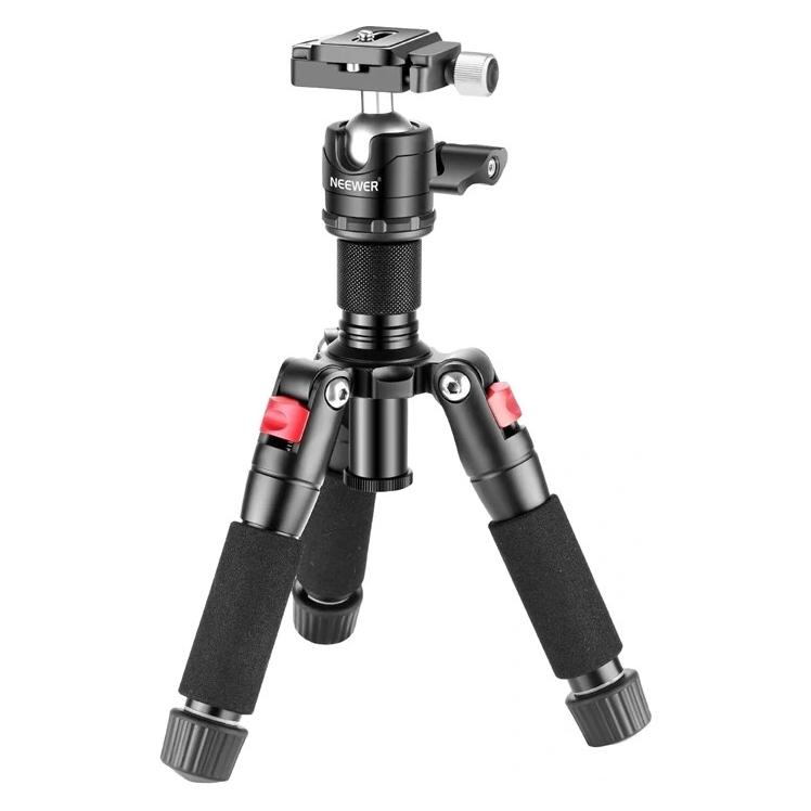 Neewer Small Aluminum Alloy Desktop Tripod (Red) (I) (10094008)