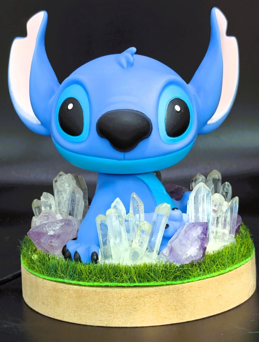 Disney Stitch Crystal Lamp