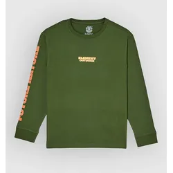 Element To The Top Kids Longsleeve T-Shirt bronze green Gr. T16