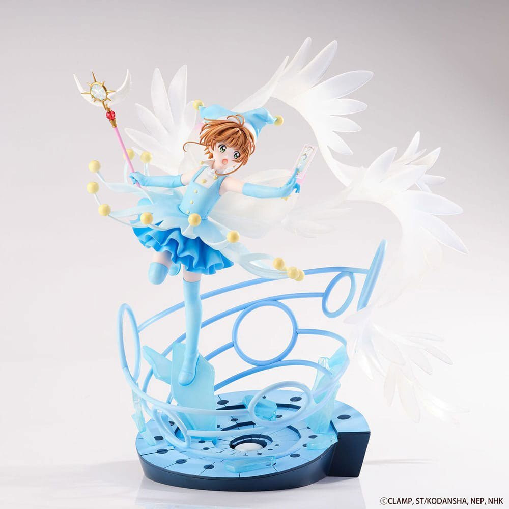 Estream Cardcaptor Sakura PVC-beeldje Sakura Kinomoto gevechtskostuum waterversie 1/7 schaal 36 cm