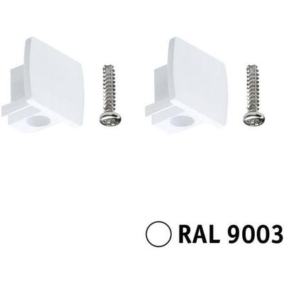 Paulmann 95653 Hochvolt-Schienensystem-Komponente Endkappe Signal-Weiß