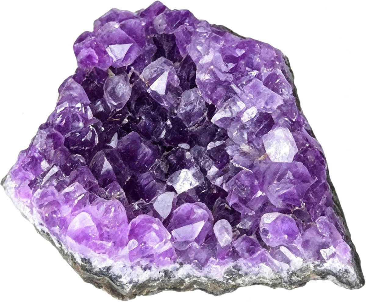 Amethist Kristal Cluster - Rauwe Geode - Paars - 40 Gram