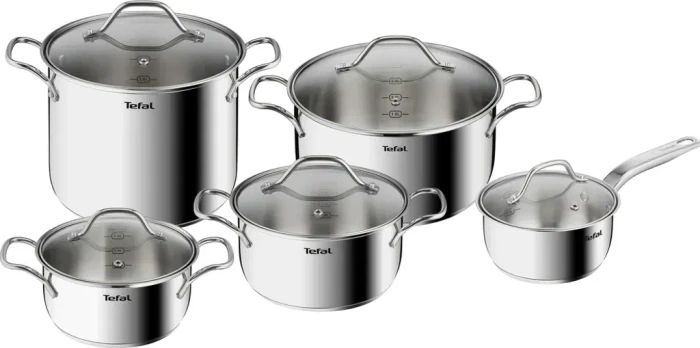 Tefal Kochgeschirrset, 10-teilig, Intuition B864SA74