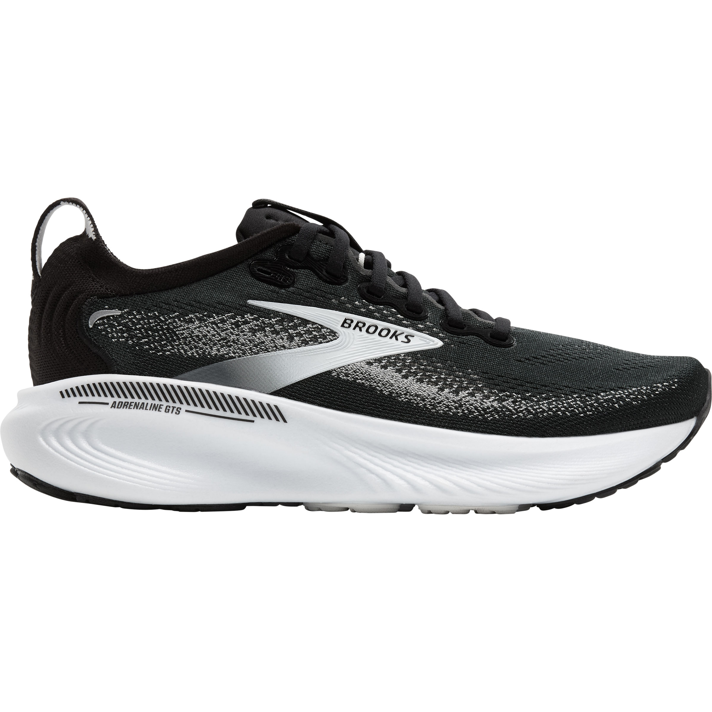 Brooks Adrenaline GTS 25 Damen Laufschuhe schwarz Größe 42.5 Laufen Atmungsaktiv