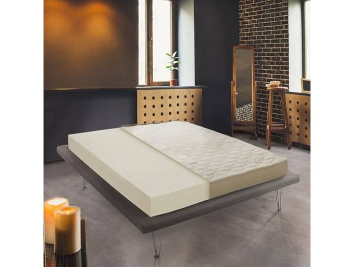 Talamo Italia - Liliana-Doppelmatratze, Waterfoam-Matratze, 100 % Made in Italy, milbenhemmend und hypoallergen, 160 x 190 x 14 cm