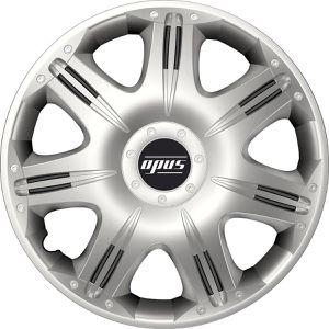 Petex Radkappen Opus, für 15 Zoll Räder, in silber, 4 Stück